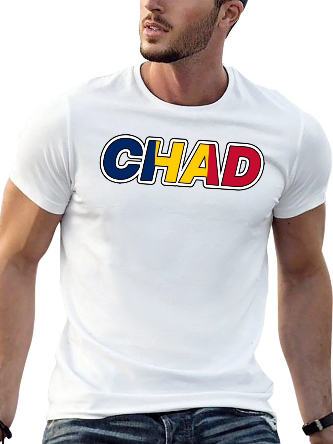 Chad Flag T-Shirt - Country Pride Tee