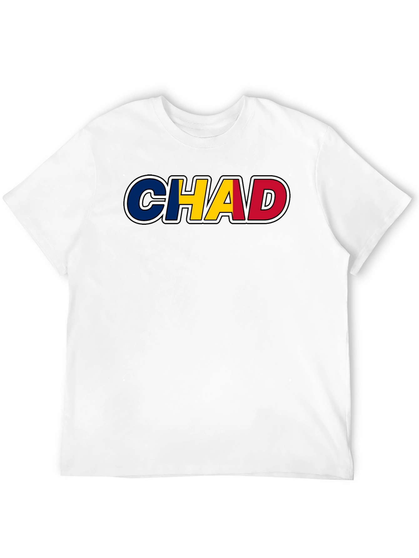 Chad Flag T-Shirt - Country Pride Tee