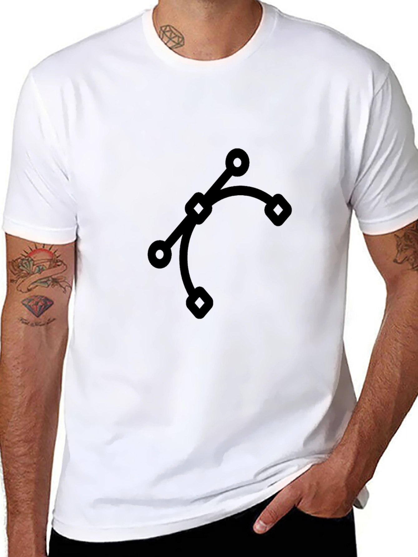 Graphic Design Tool Black Tee