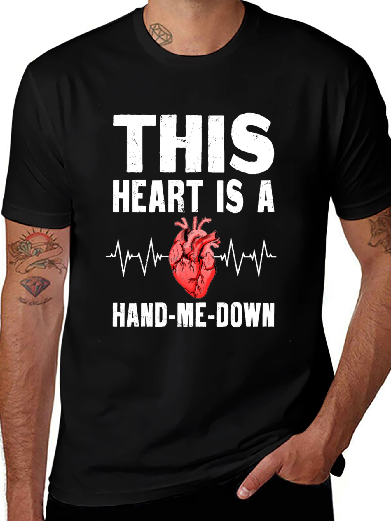 Hand-Me-Down Heart Graphic Tee