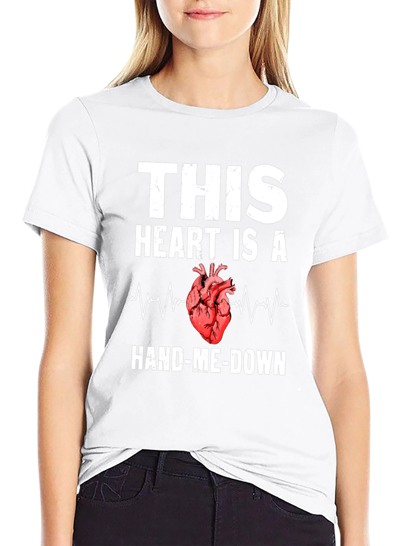 Hand-Me-Down Heart Graphic Tee