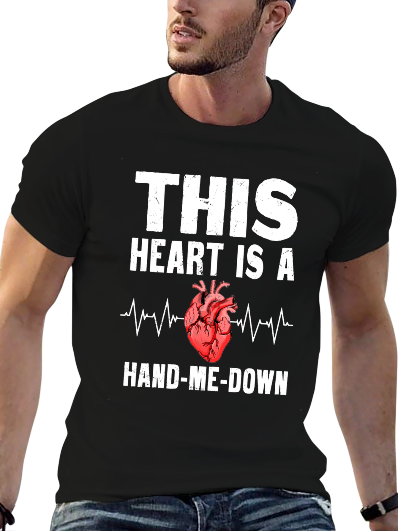 Hand-Me-Down Heart Graphic Tee