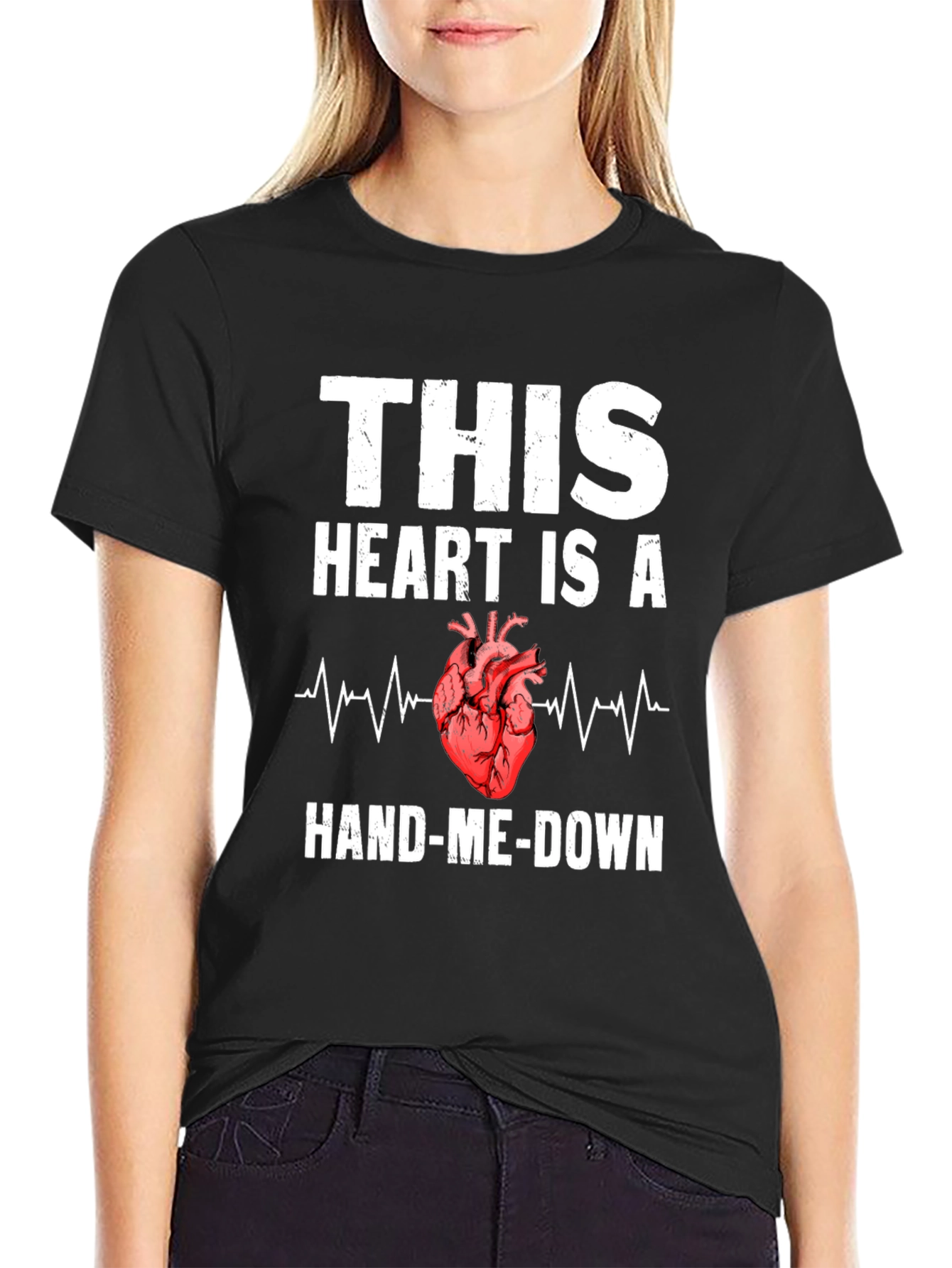 Hand-Me-Down Heart Graphic Tee