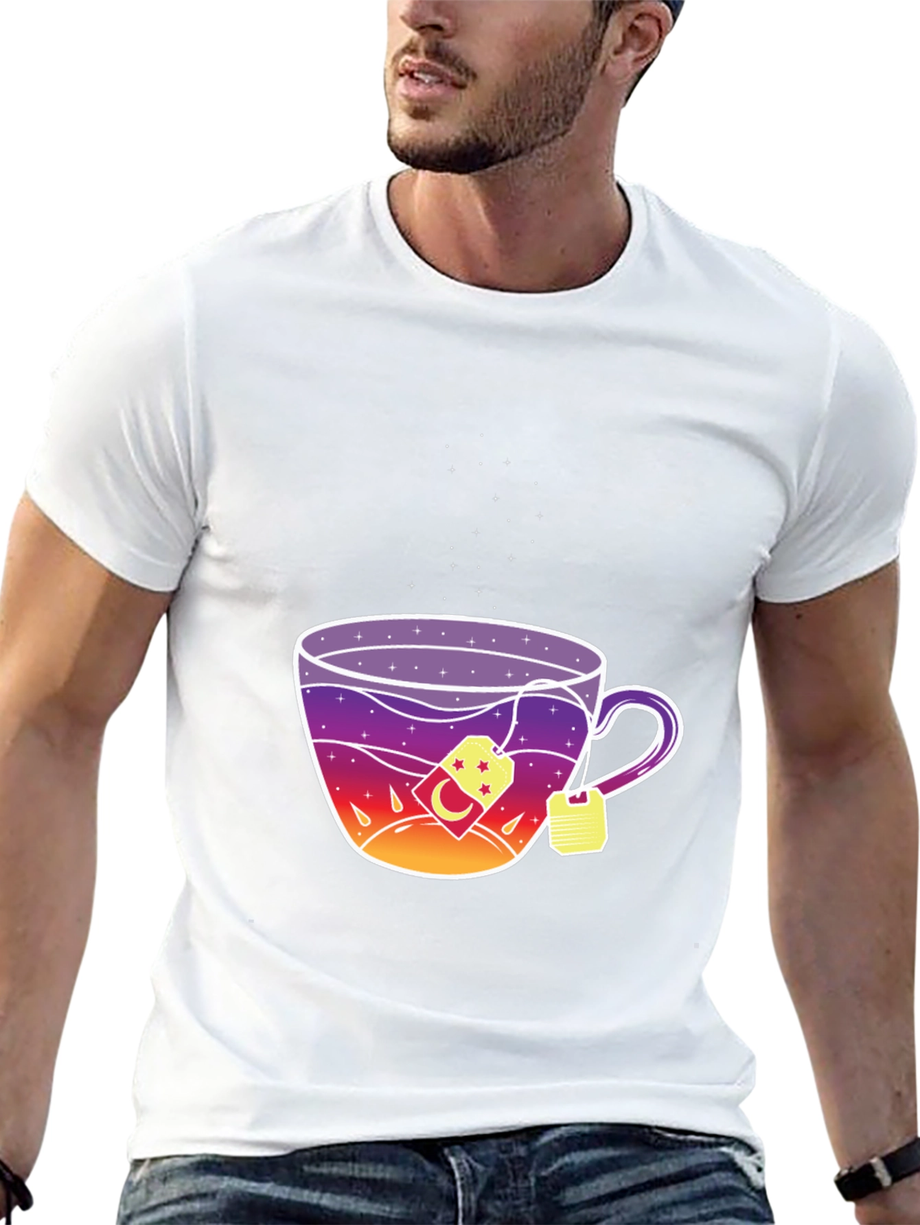 Celestial Tea Cup Graphic Tee
