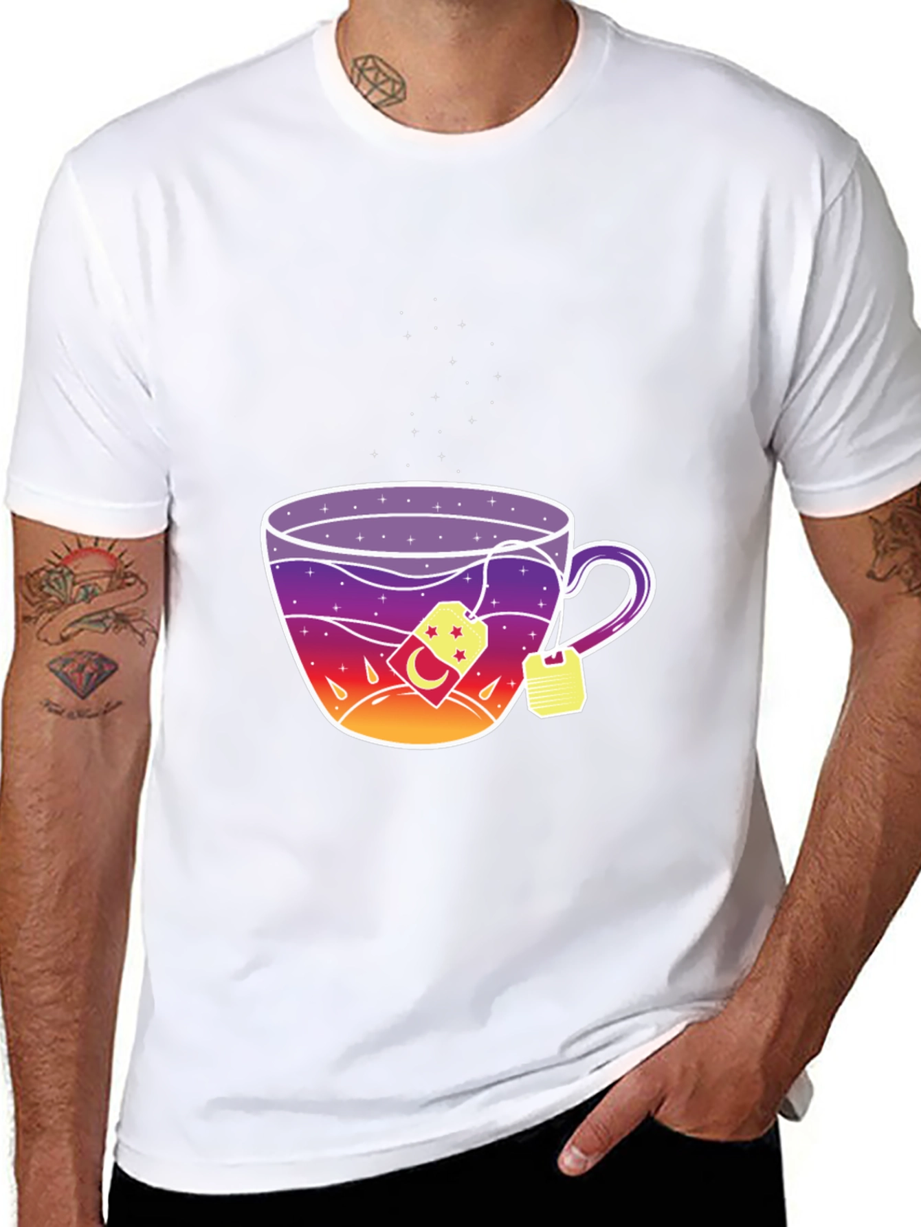 Celestial Tea Cup Graphic Tee