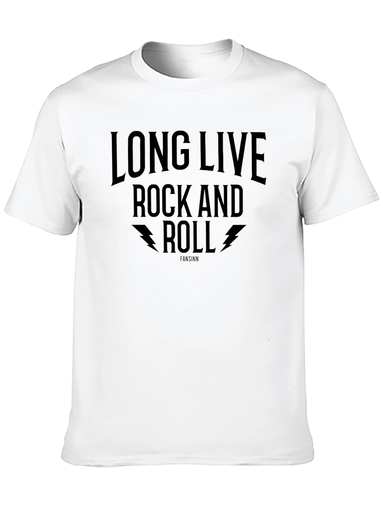 Long Live Rock and Roll Black T-Shirt