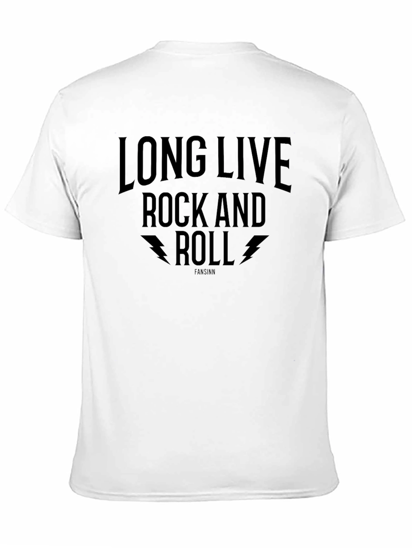 Long Live Rock and Roll Black T-Shirt