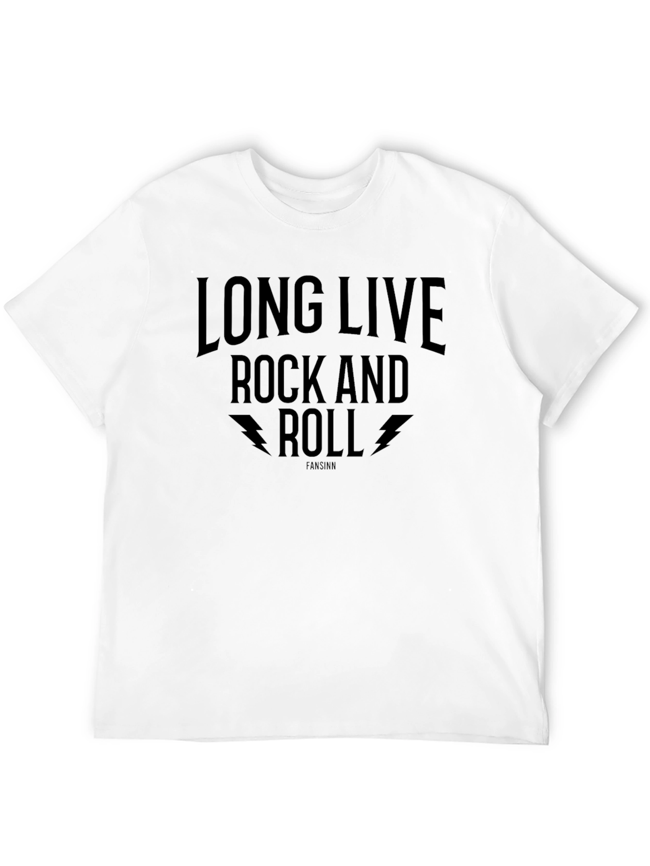 Long Live Rock and Roll Black T-Shirt