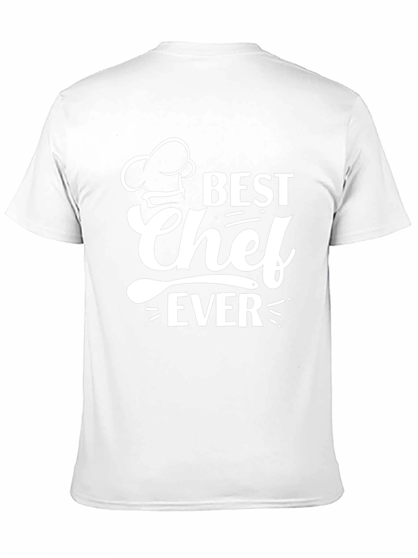 Best Chef Ever T-Shirt - Black Cotton Graphic Tee