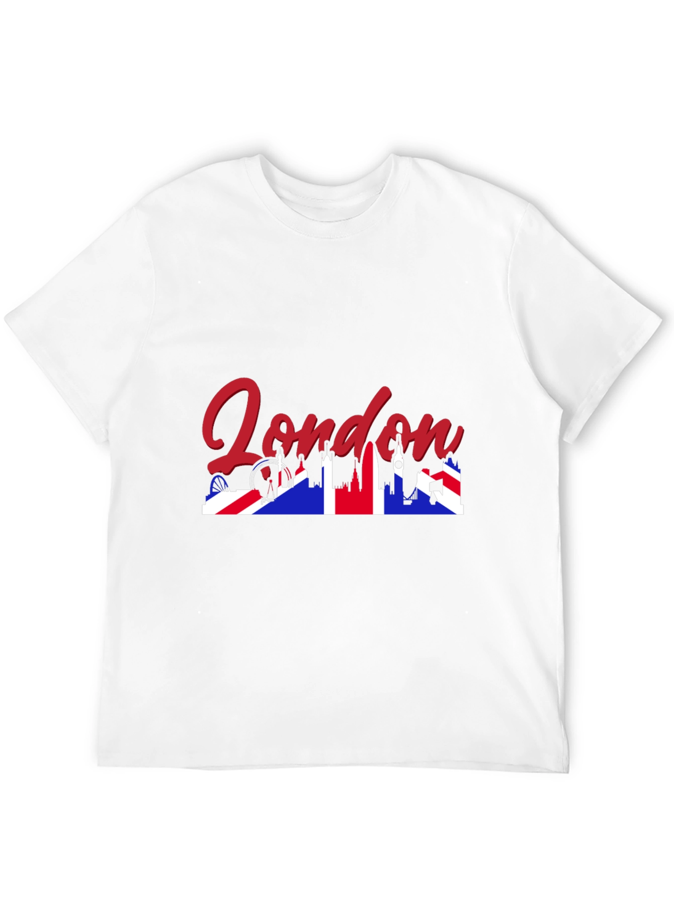 London UK Union Jack Graphic T-Shirt