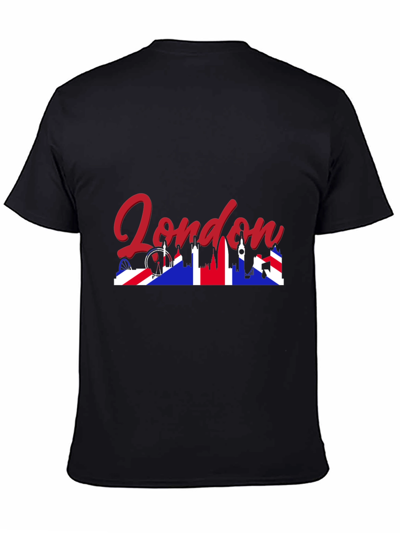 London UK Union Jack Graphic T-Shirt