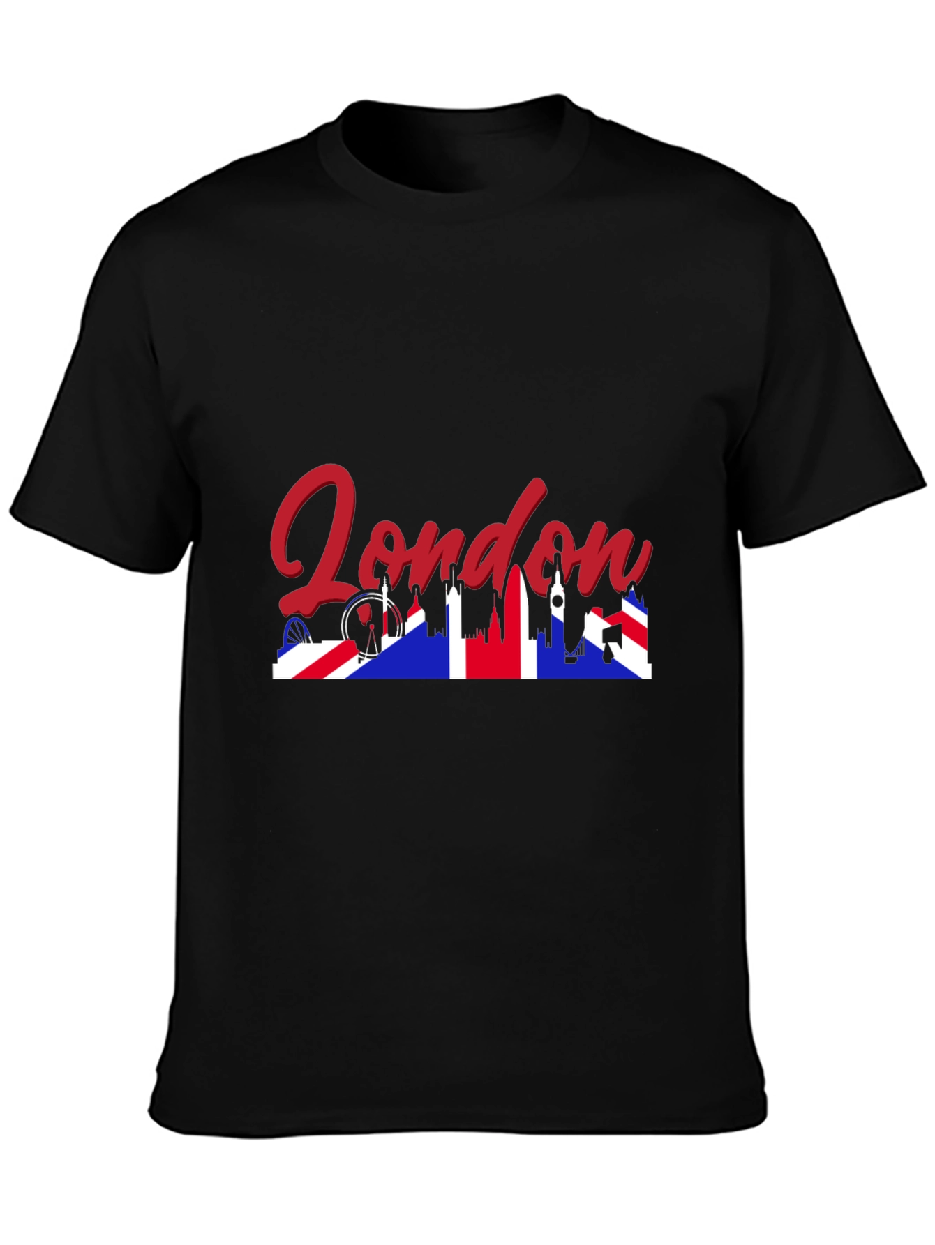 London UK Union Jack Graphic T-Shirt