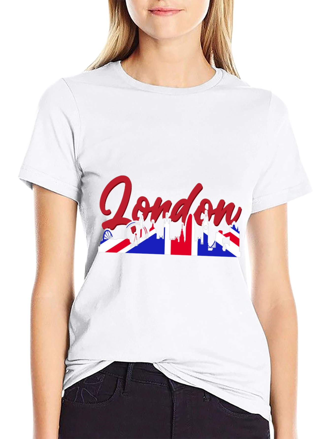 London UK Union Jack Graphic T-Shirt
