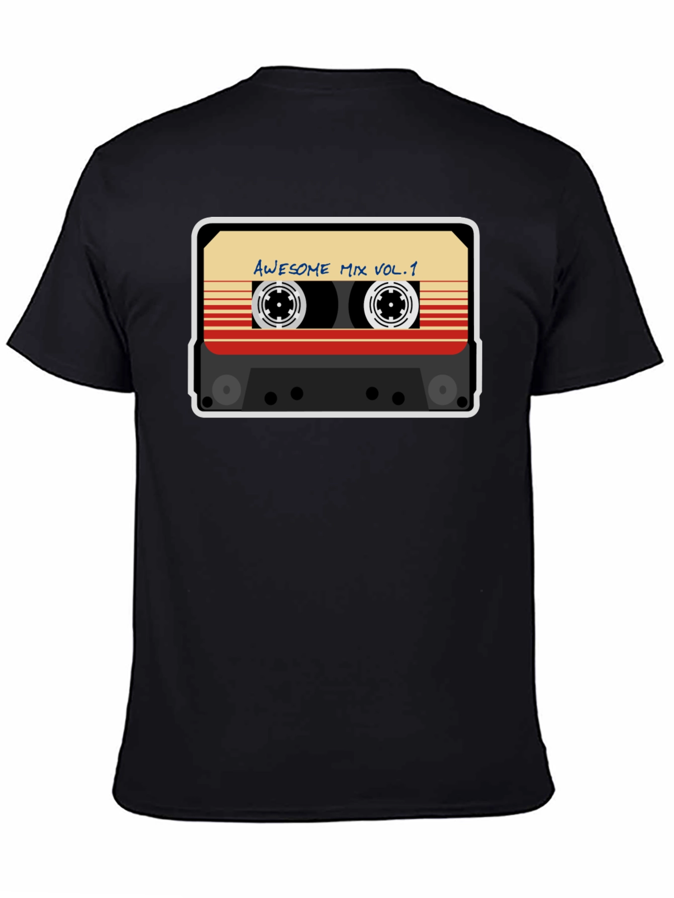 Awesome Mix Vol. 1 Retro Cassette Tape Graphic Tee