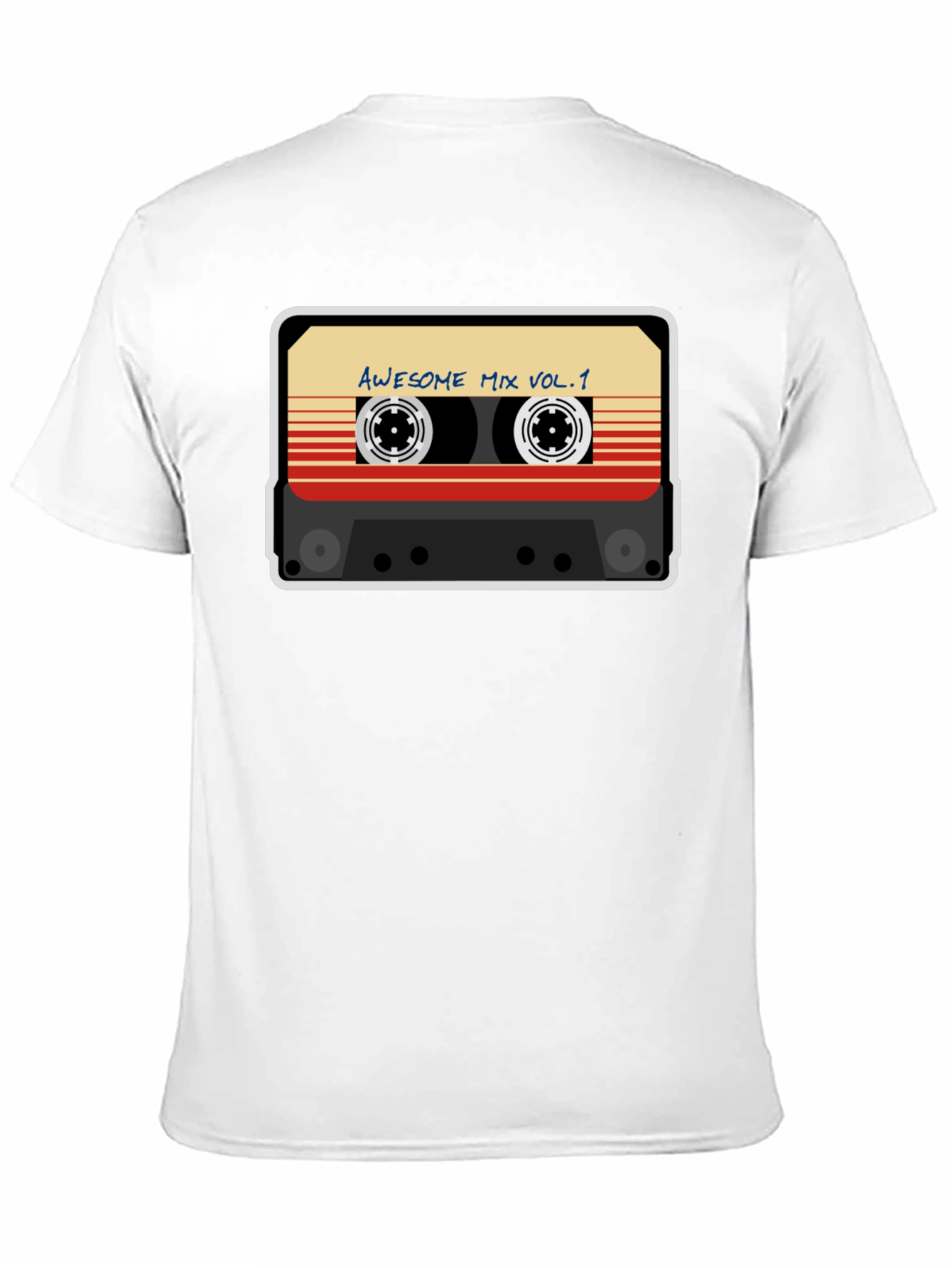 Awesome Mix Vol. 1 Retro Cassette Tape Graphic Tee
