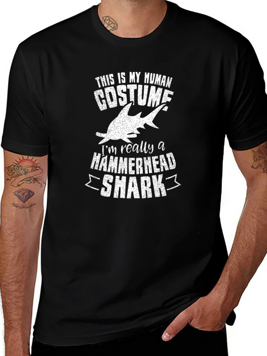 Human Costume Hammerhead Shark Tee