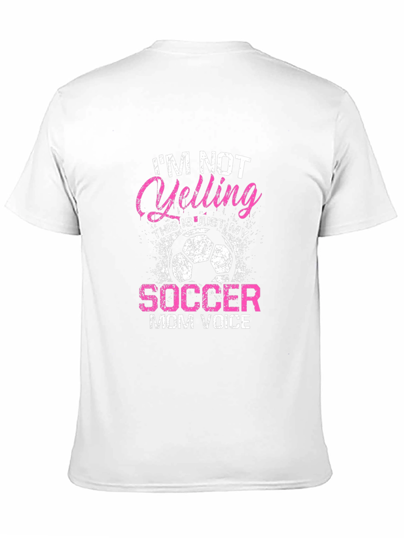 Soccer Mom Voice T-Shirt - Funny Graphic Tee