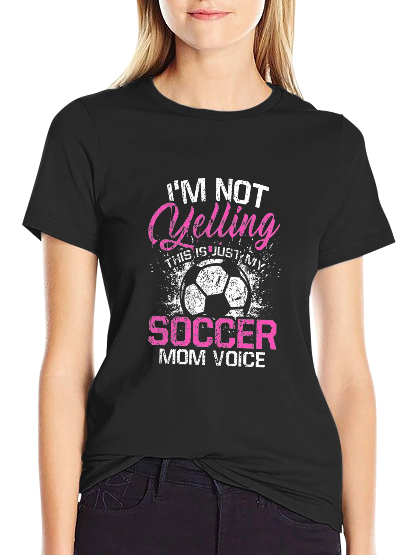 Soccer Mom Voice T-Shirt - Funny Graphic Tee