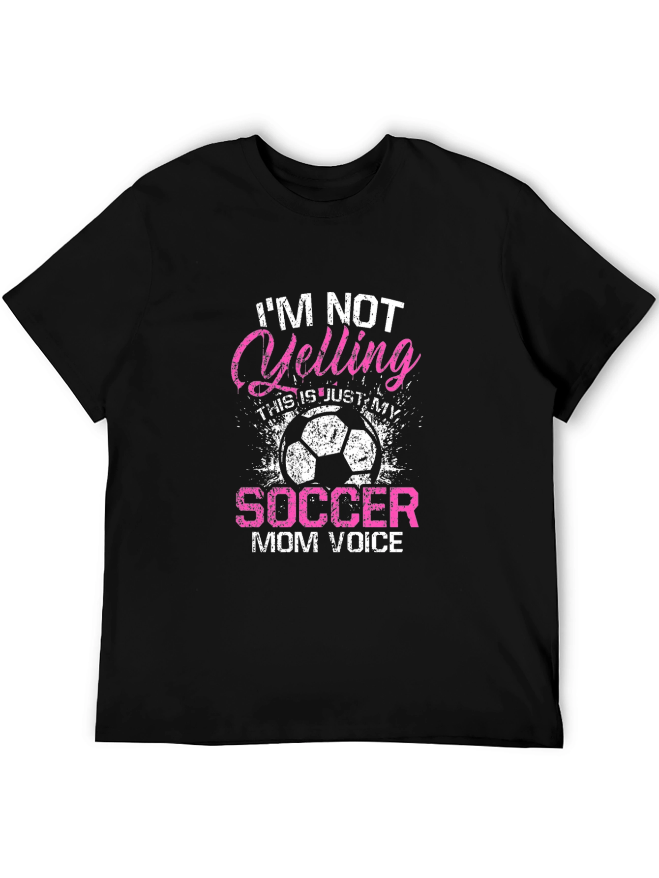Soccer Mom Voice T-Shirt - Funny Graphic Tee