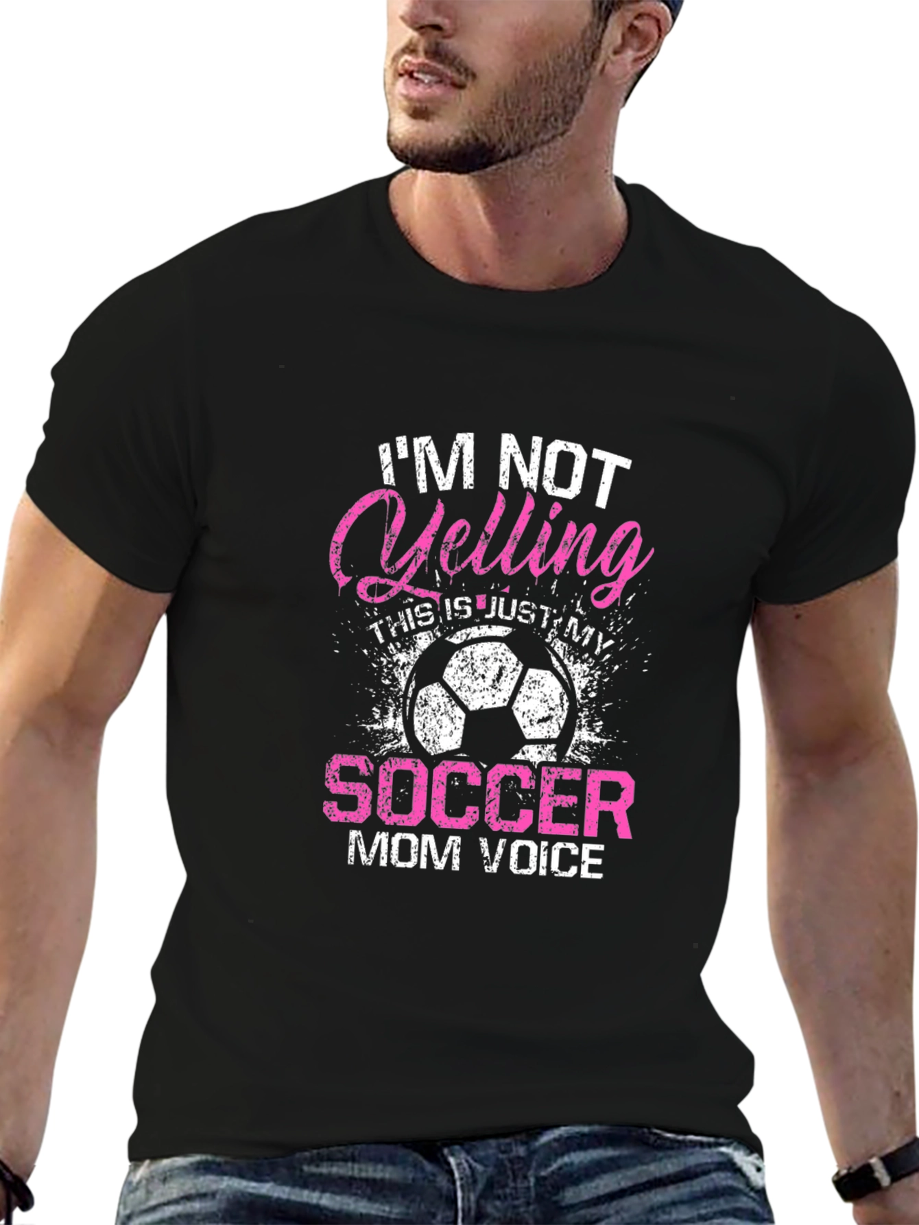 Soccer Mom Voice T-Shirt - Funny Graphic Tee