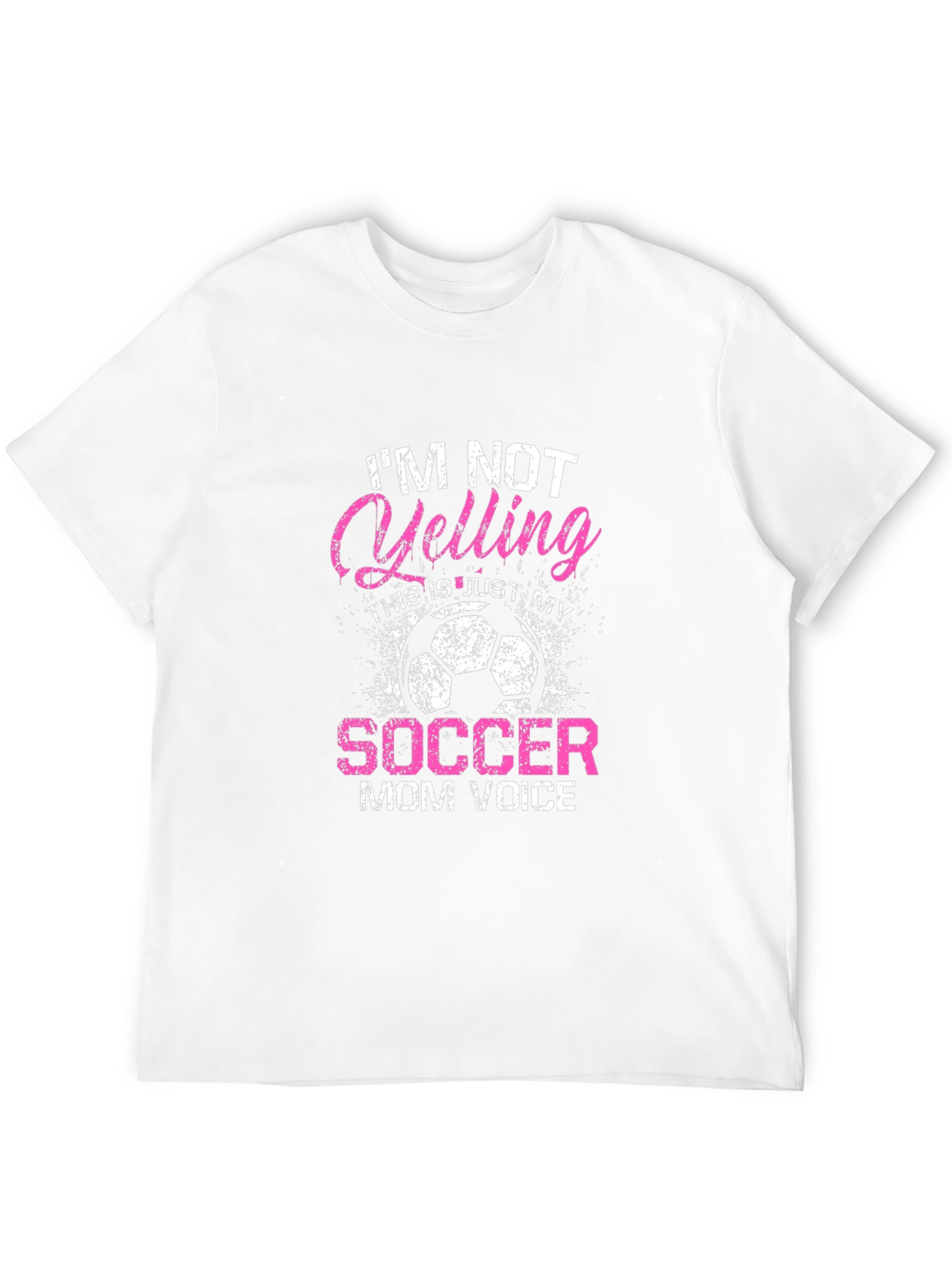 Soccer Mom Voice T-Shirt - Funny Graphic Tee