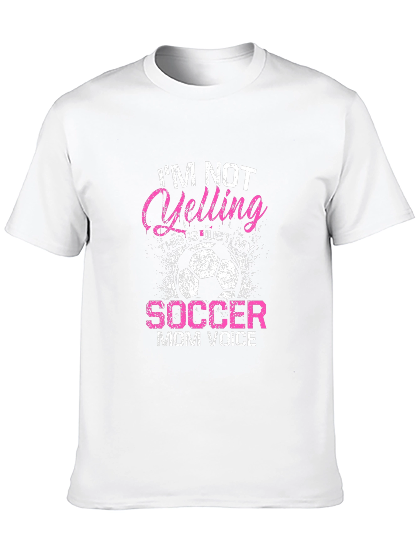 Soccer Mom Voice T-Shirt - Funny Graphic Tee