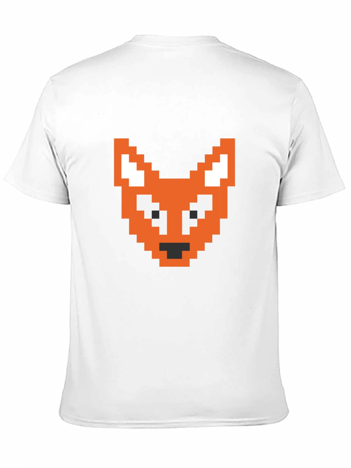 Pixel Fox Graphic Tee - Retro Gamer Style