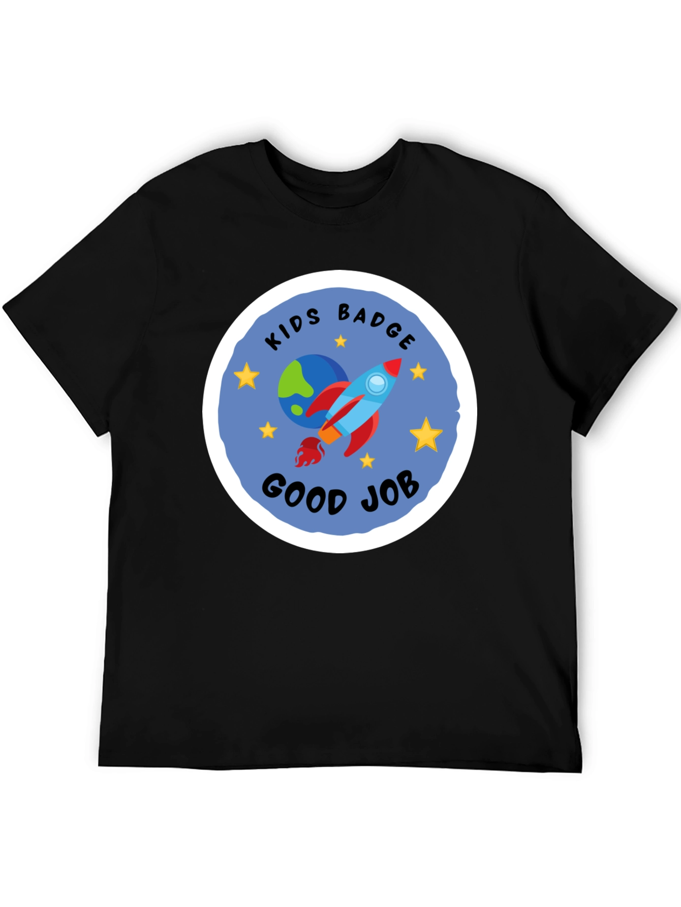 Kids Badge Good Job Graphic Tee