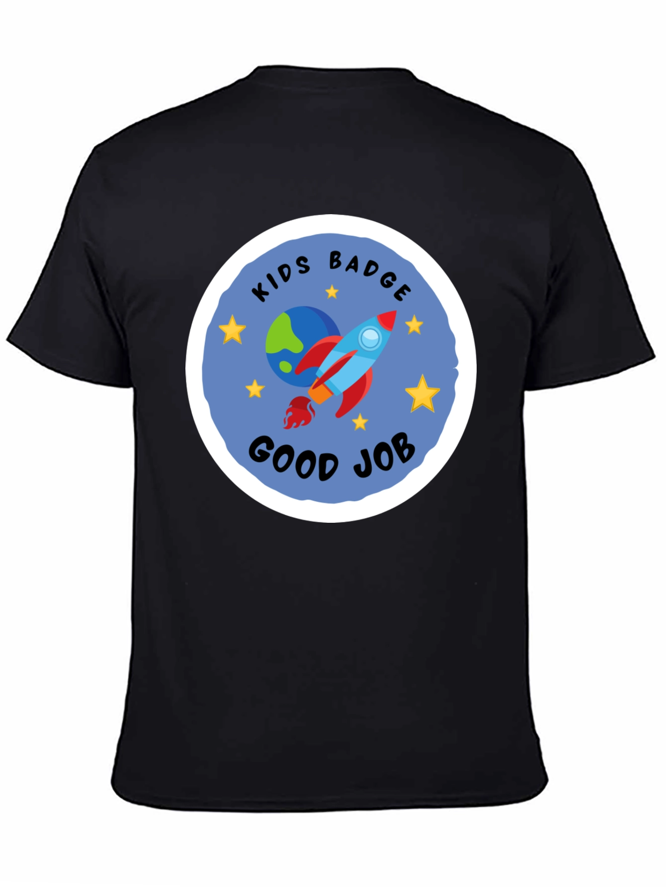 Kids Badge Good Job Graphic Tee
