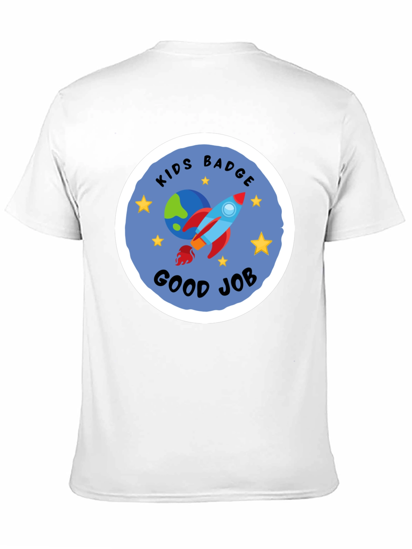 Kids Badge Good Job Graphic Tee
