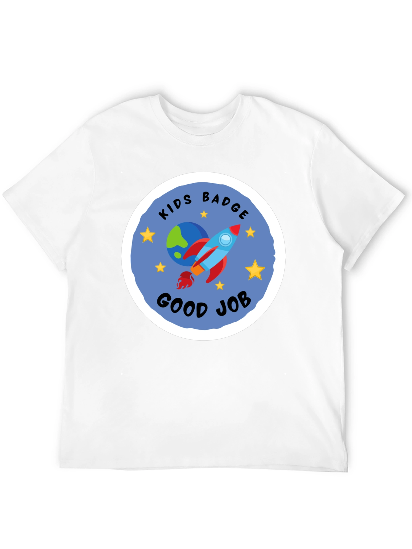 Kids Badge Good Job Graphic Tee