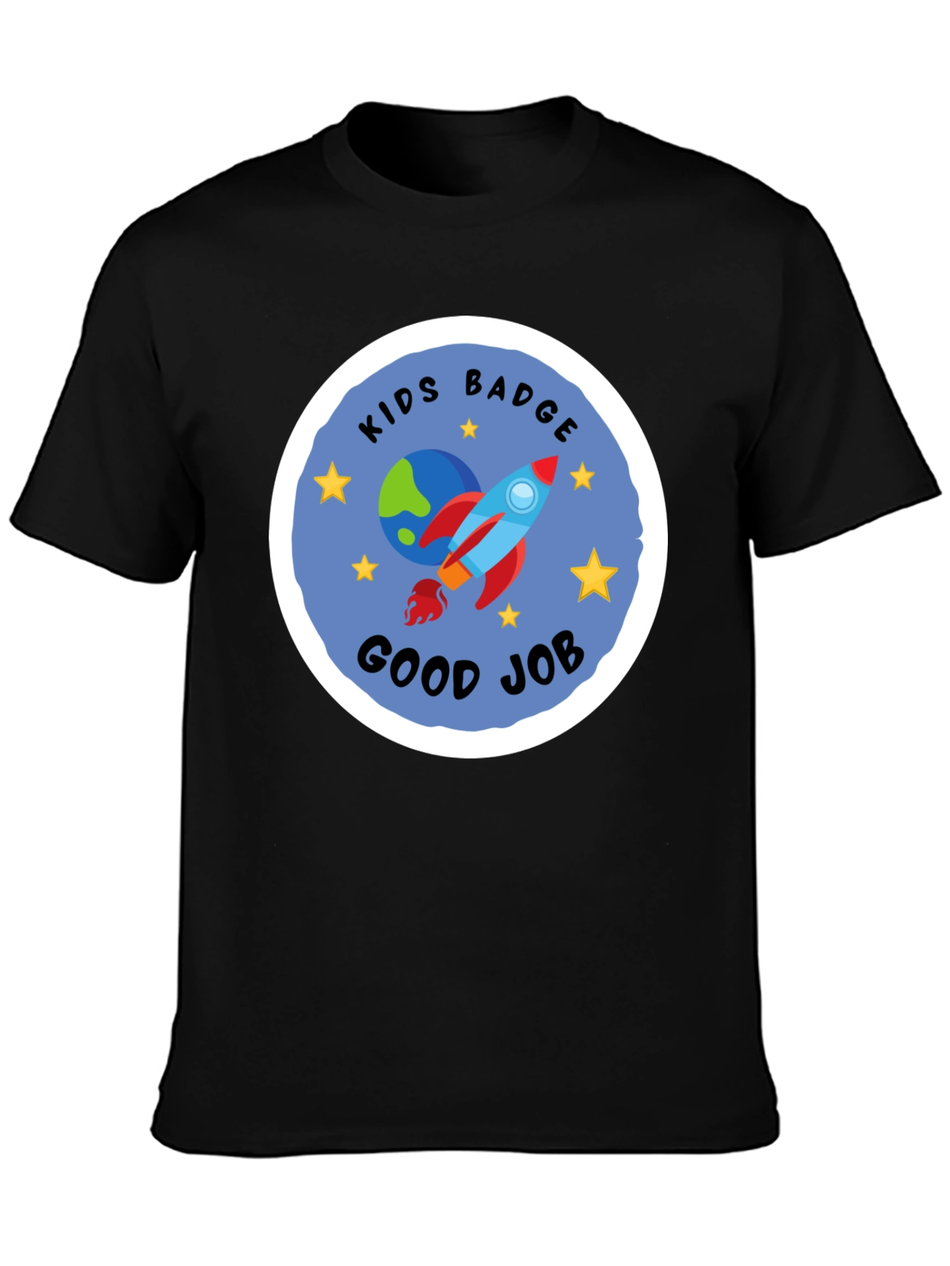 Kids Badge Good Job Graphic Tee
