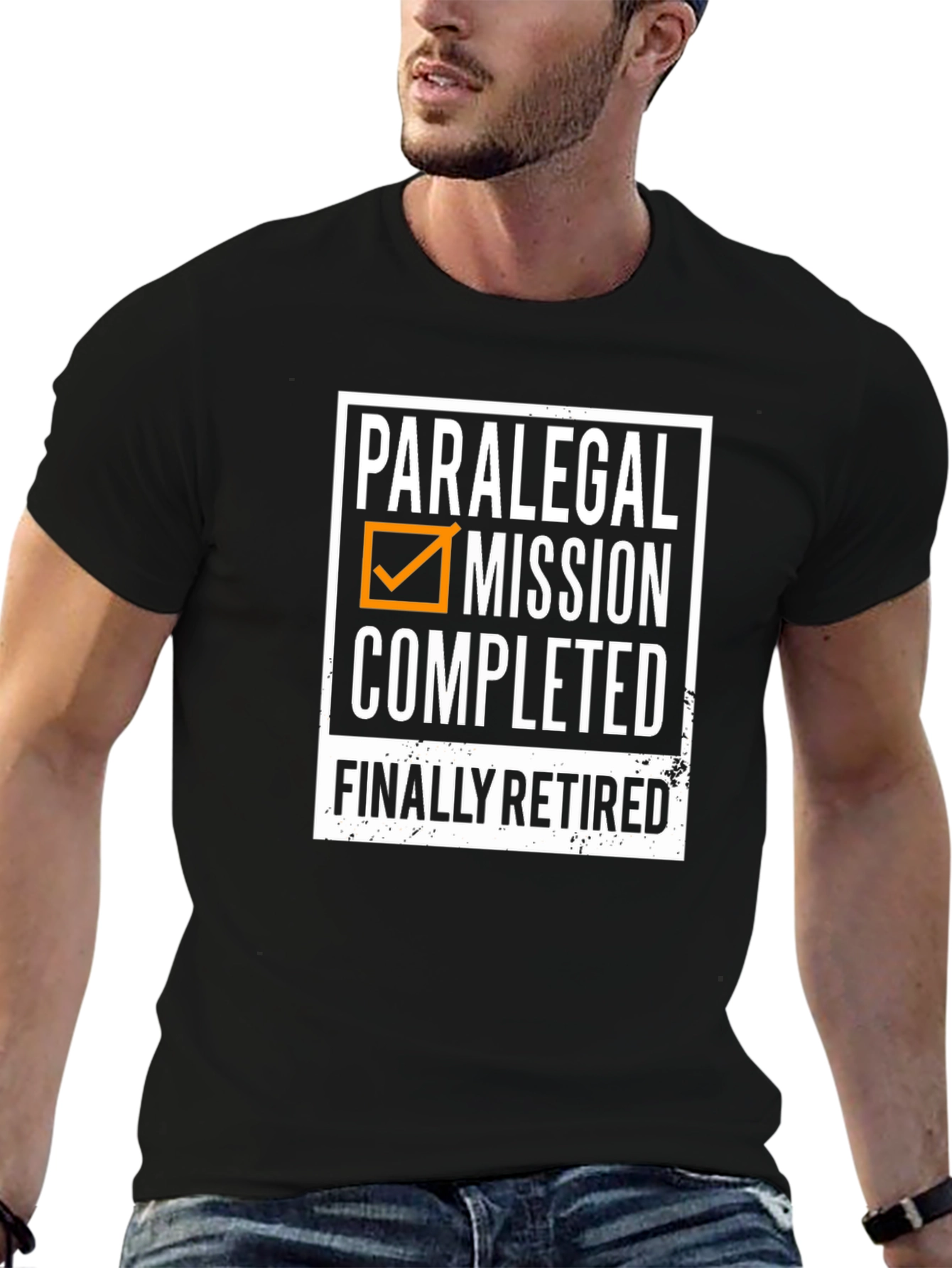 Paralegal Mission Completed Retired T-Shirt