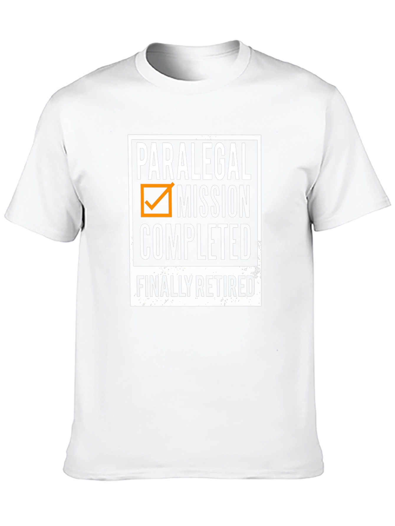 Paralegal Mission Completed Retired T-Shirt
