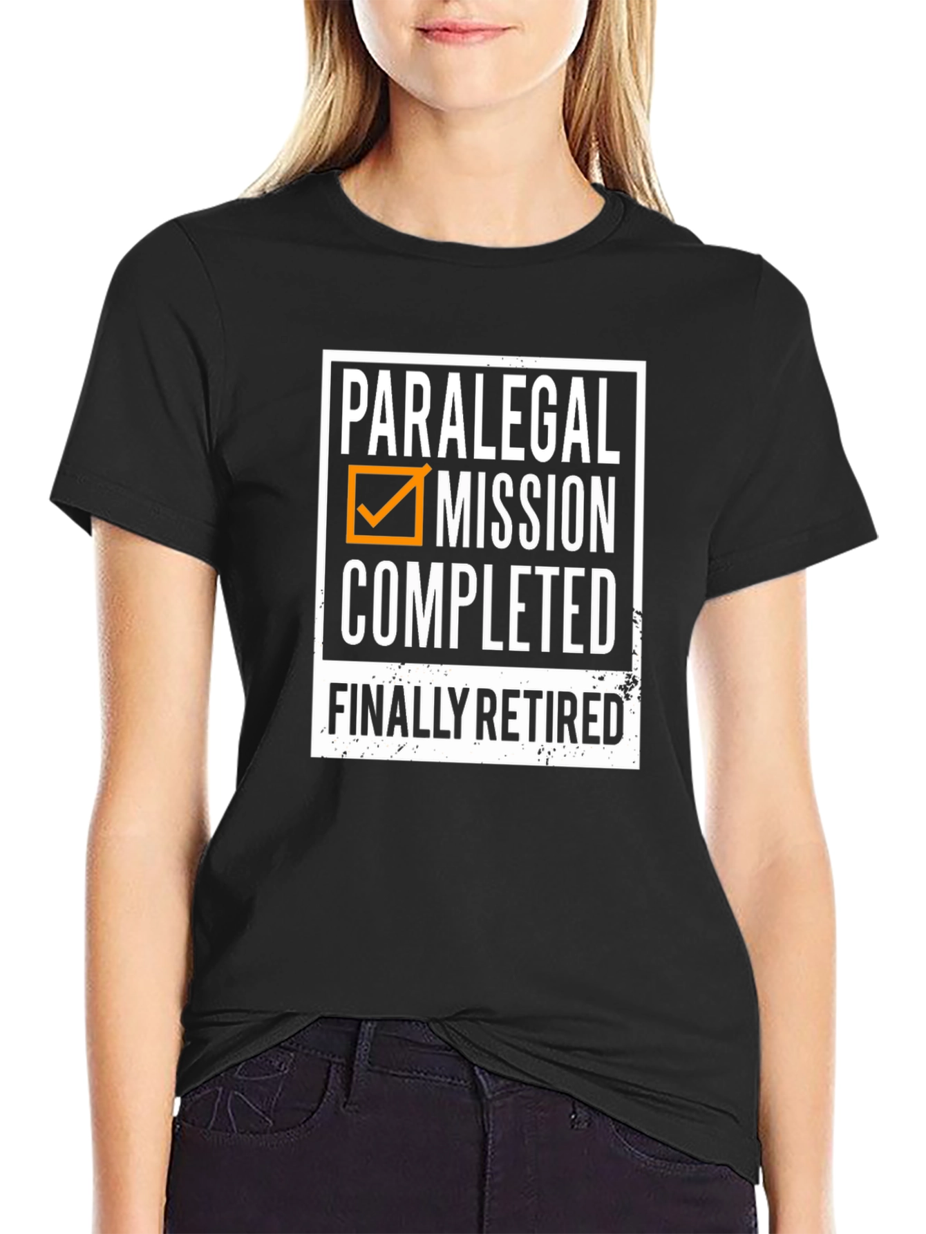 Paralegal Mission Completed Retired T-Shirt