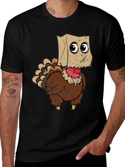 Turkey with Paper Bag T-Shirt