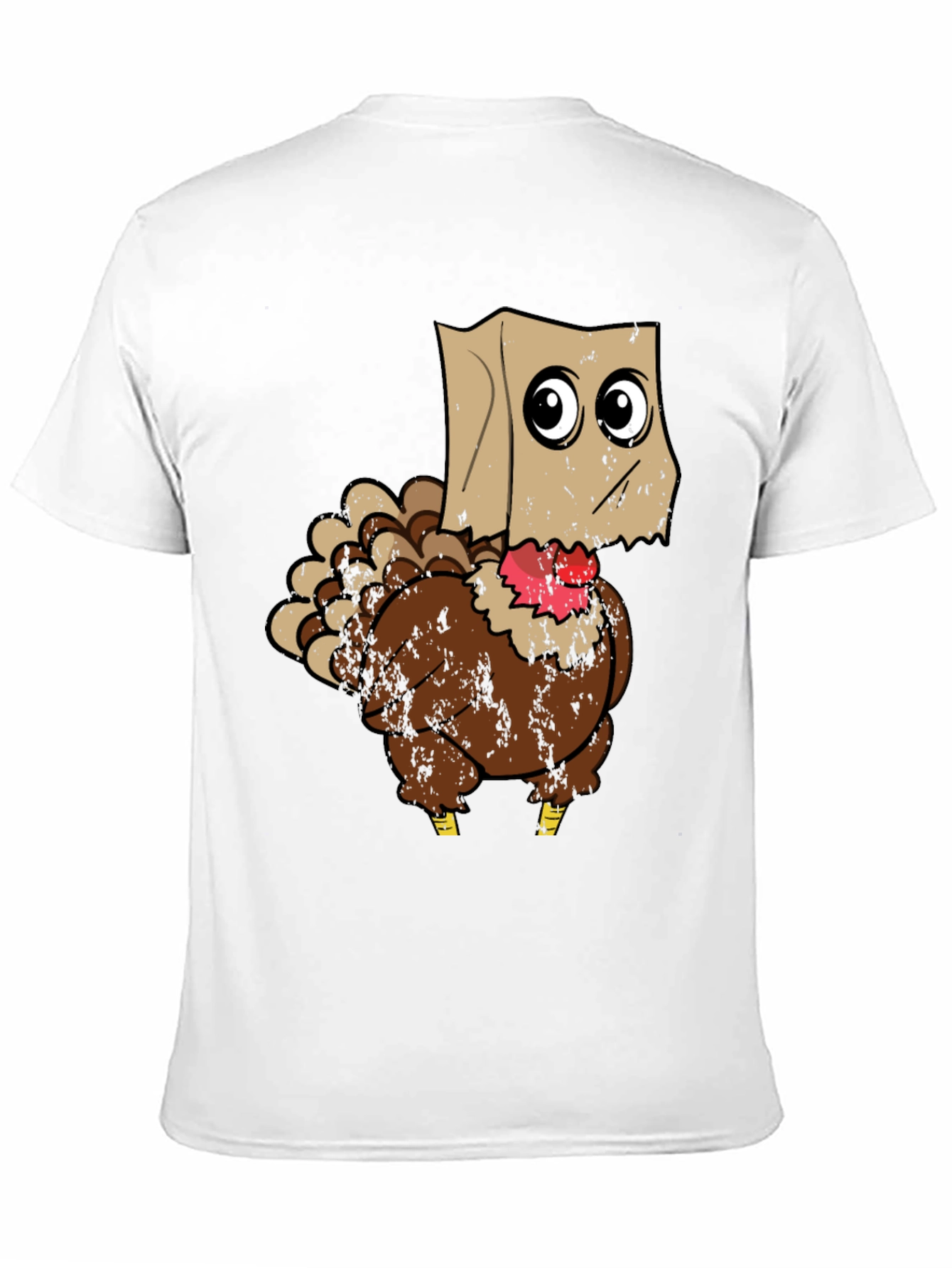 Turkey with Paper Bag T-Shirt