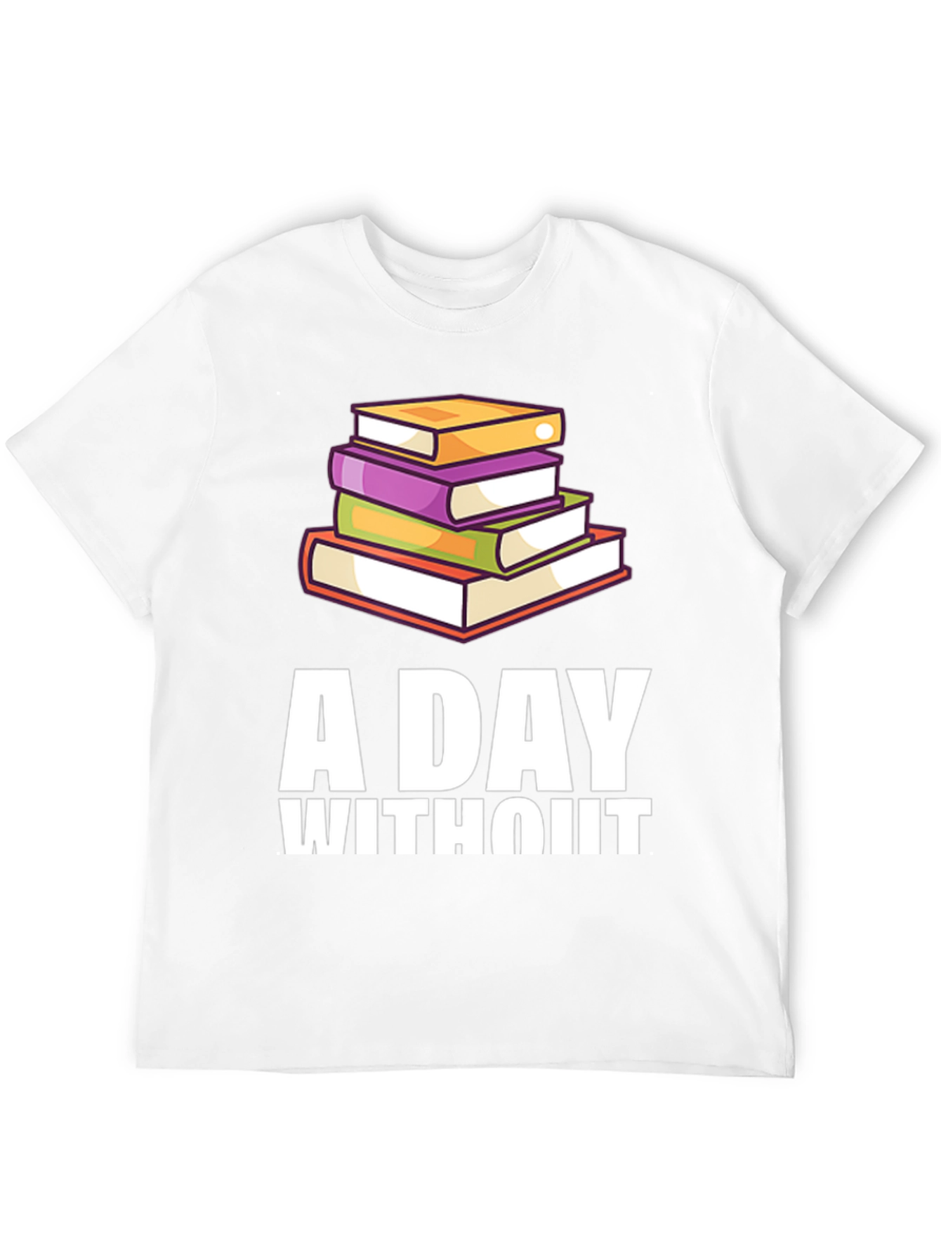 A Day Without Books Black T-Shirt