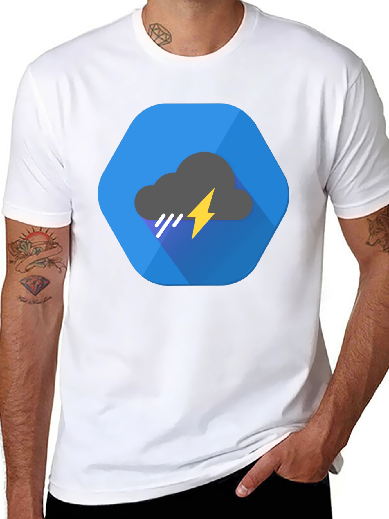 Cloud Storm T-Shirt - Weather Geek Style