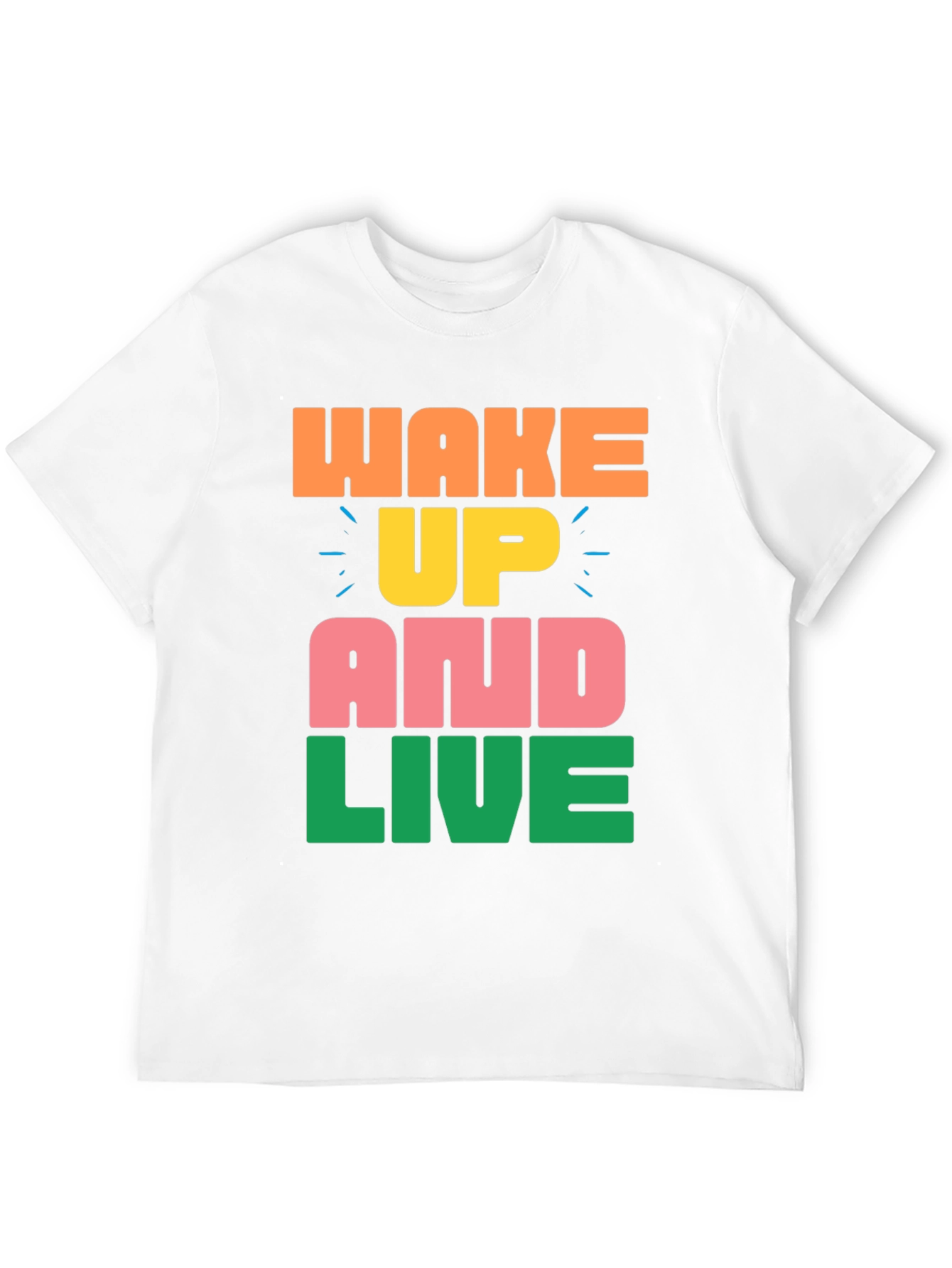 Wake Up and Live Graphic Tee