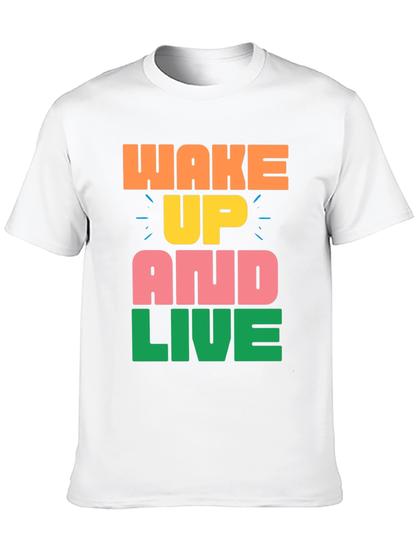 Wake Up and Live Graphic Tee