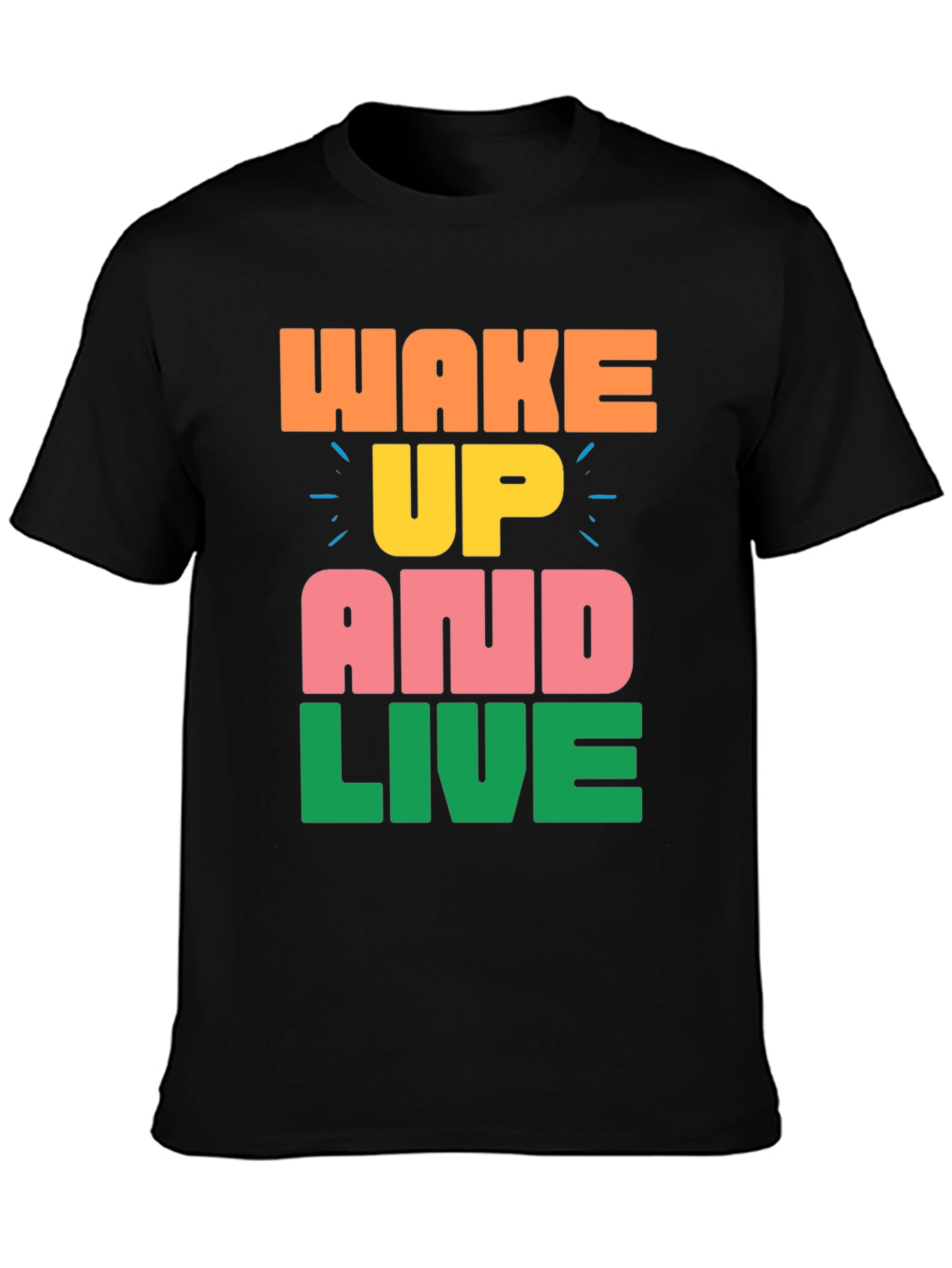 Wake Up and Live Graphic Tee