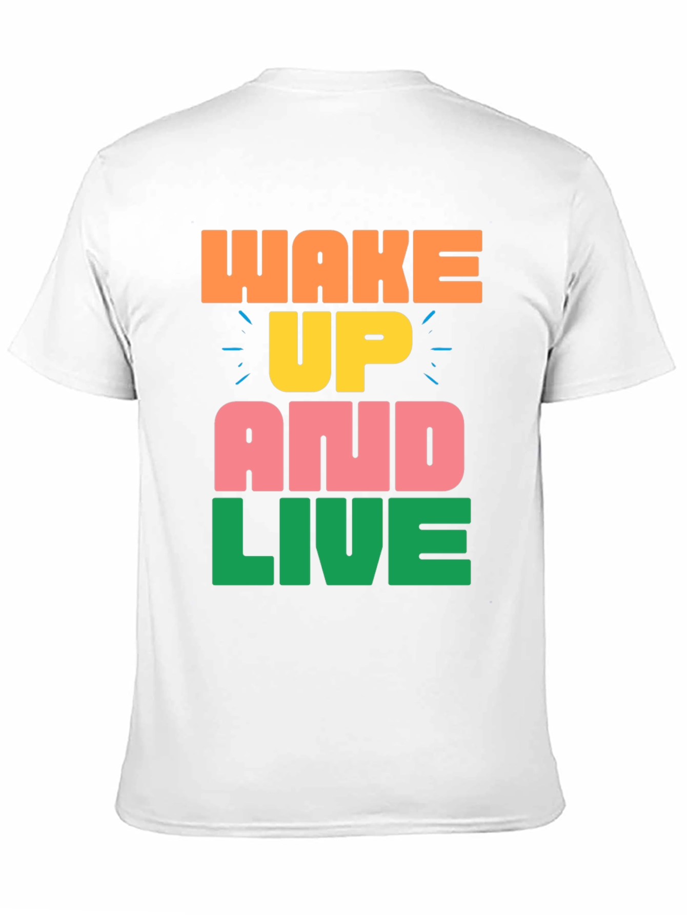 Wake Up and Live Graphic Tee