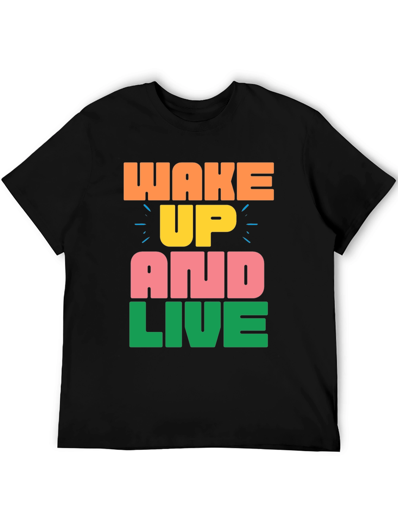 Wake Up and Live Graphic Tee