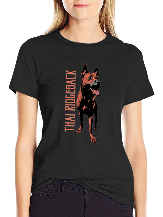 Thai Ridgeback Dog Graphic Tee - Unique Design
