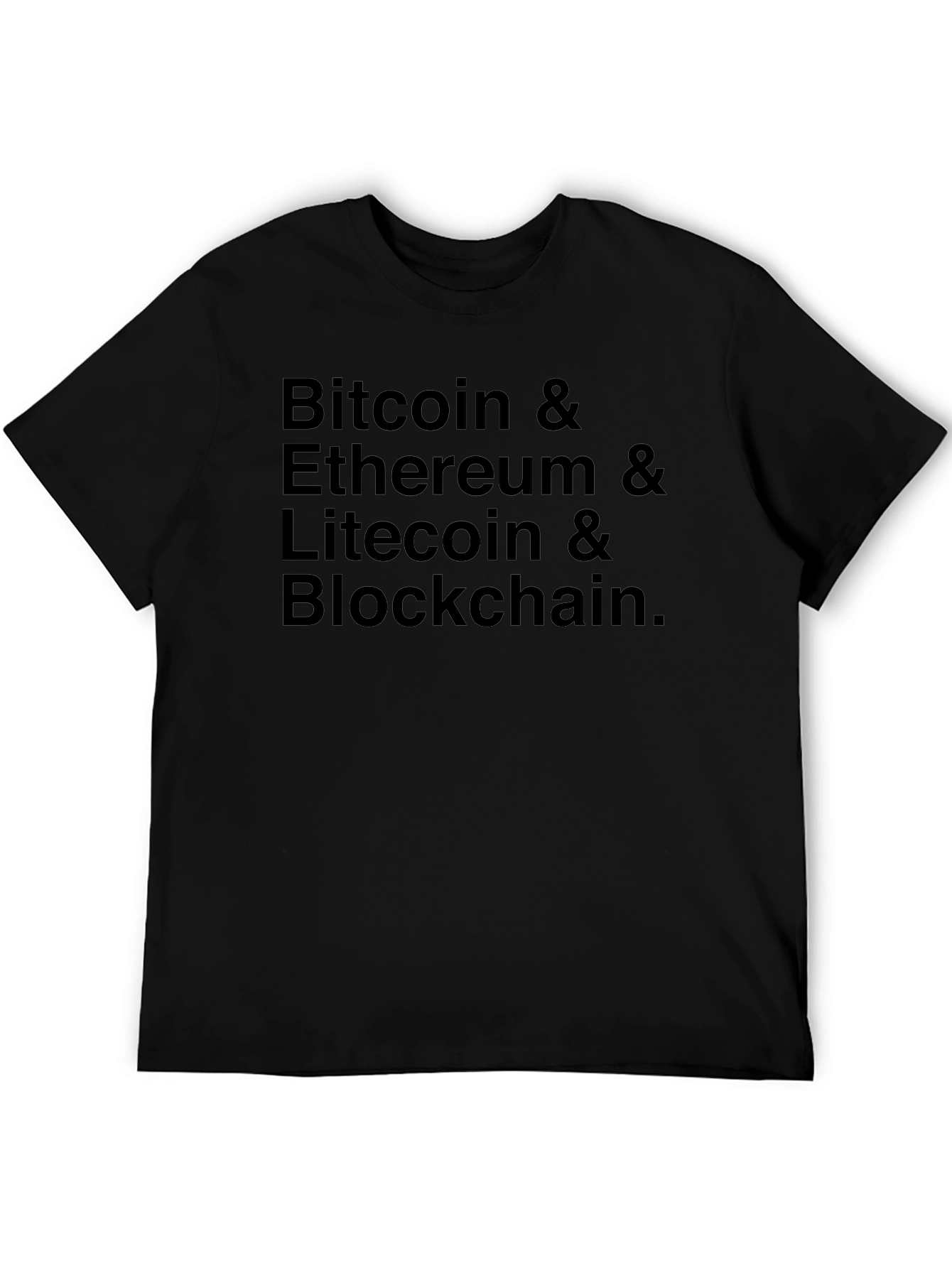 Bitcoin Ethereum Litecoin Blockchain T-Shirt