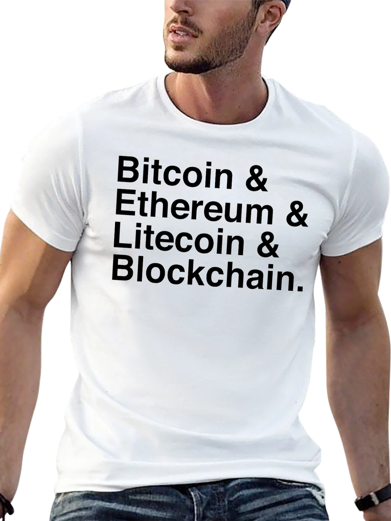 Bitcoin Ethereum Litecoin Blockchain T-Shirt