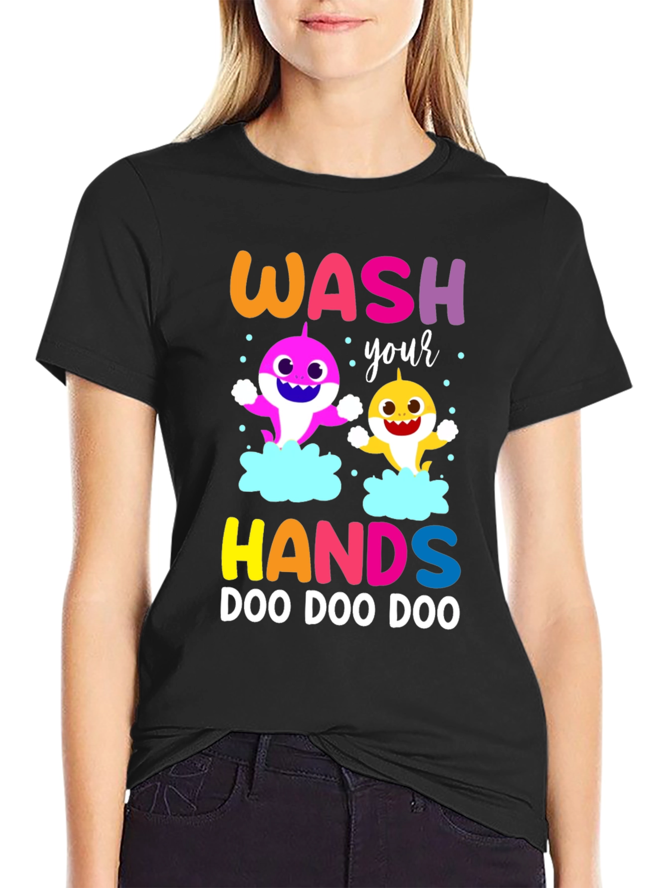 Wash Your Hands Baby Shark T-Shirt
