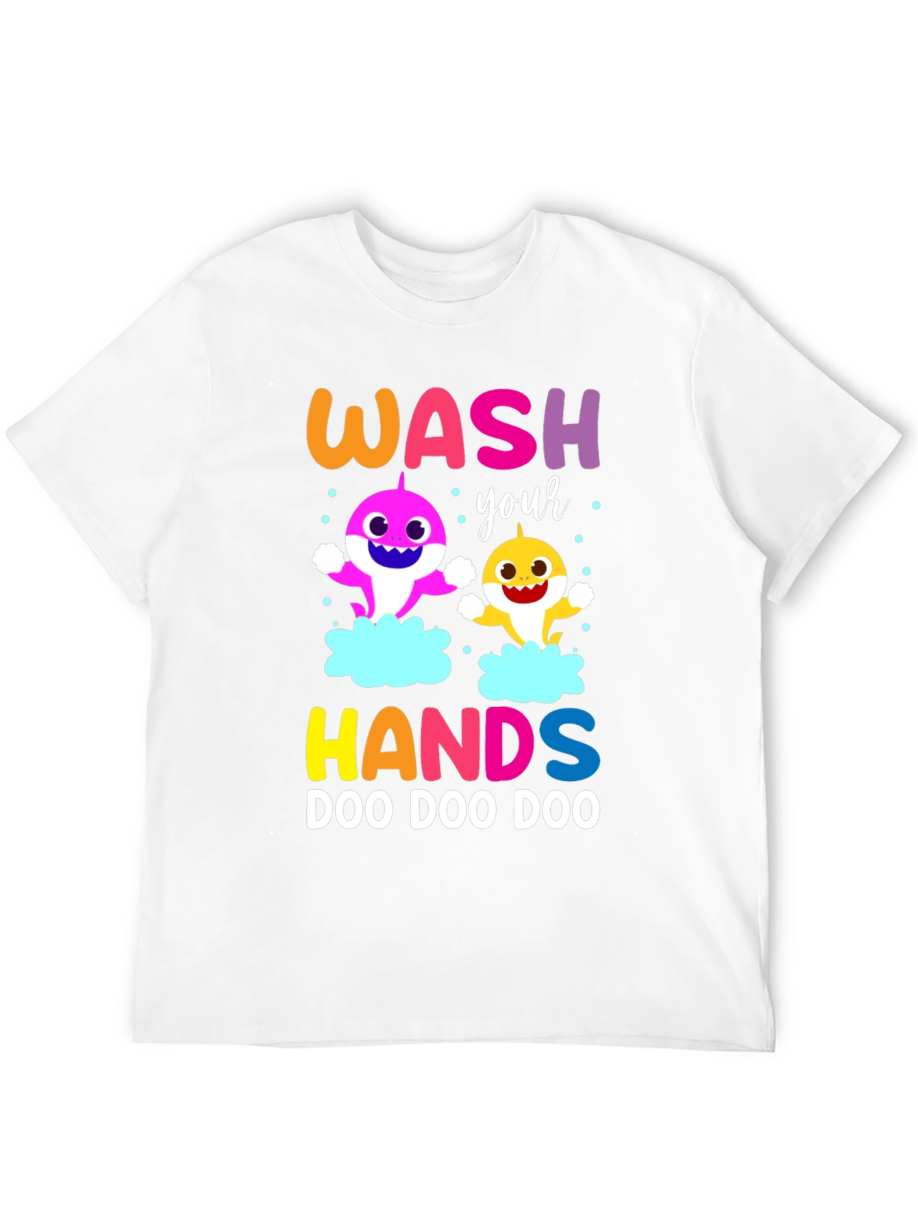Wash Your Hands Baby Shark T-Shirt