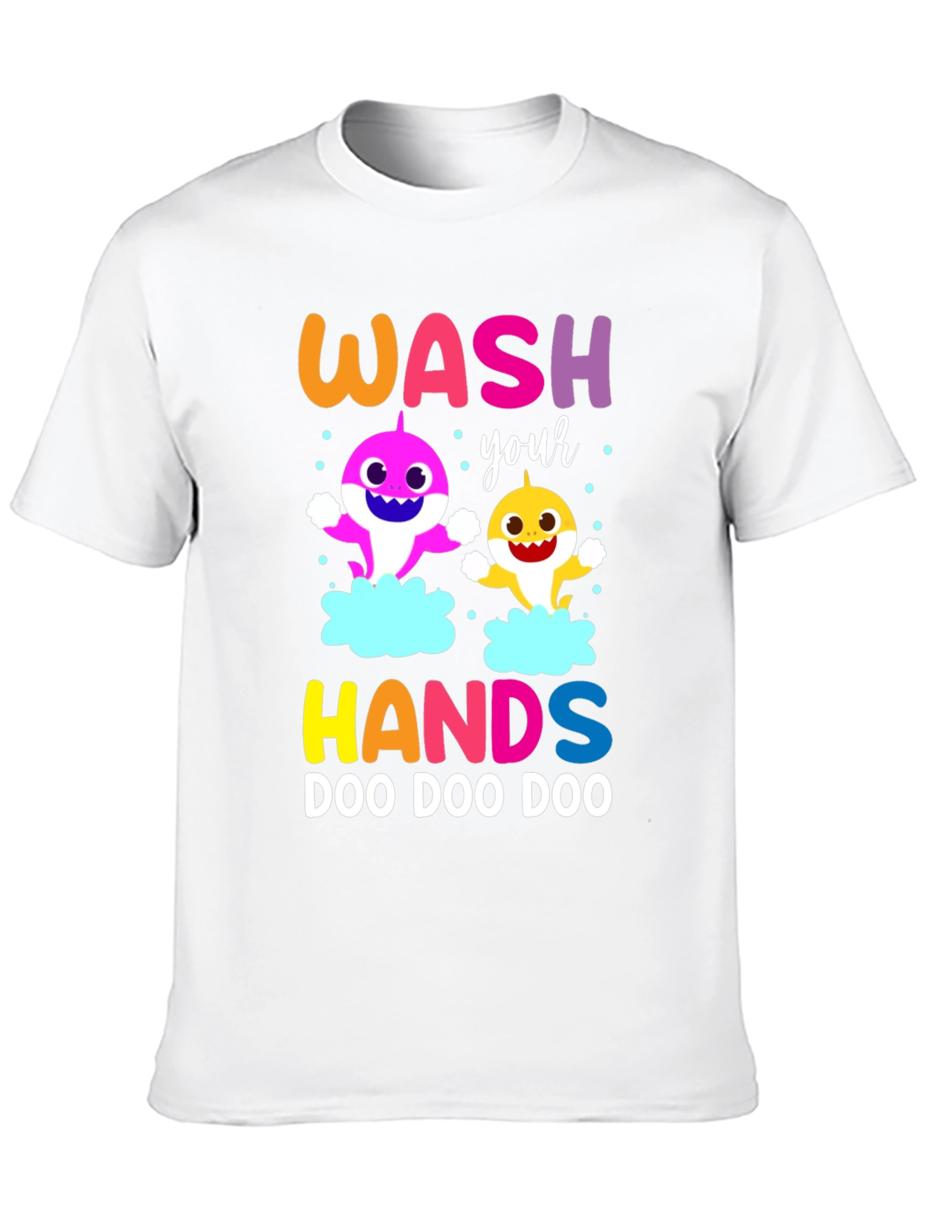 Wash Your Hands Baby Shark T-Shirt
